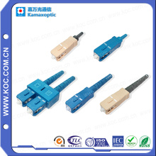 Sc Connector 0.9 / 2.0 / 3.0 Conector sc de fibra óptica de alta calidad